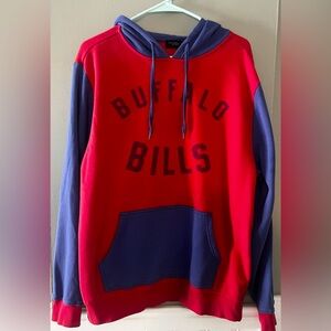 Buffalo Bills Colorblock Hoodie by Junk Food Clothing (Size L)